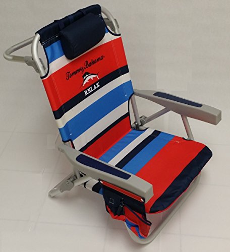 Tommy Bahama Backpack Beach Chair Red Beachfront Decor