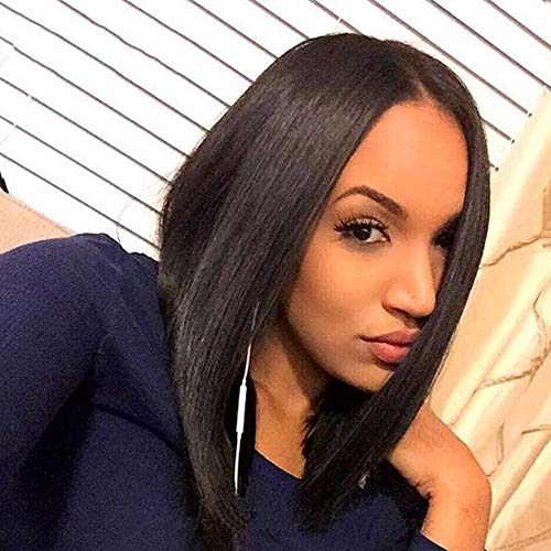 Besteffie Hair Short Black Bob Wigs for Black
