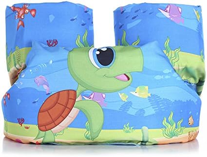 Puddle Jumper Deluxe Life Jacket, Kids Swim Vest, 30-50 lbs (Starfish XK2)