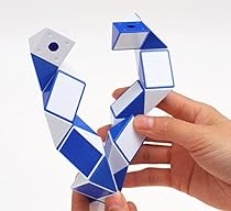 HelloCube ShengShou Snack Cube Ruler Twist Puzzle Blue Chinldren's Gift