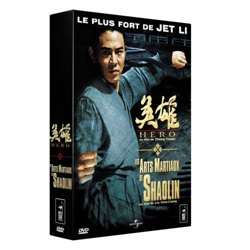 Le Plus Fort De Jet Li - Coffret - Hero + Les Arts Martiaux De Shaolin