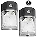 LED Dusk to Dawn Wall Light 26W(150-250W Replacemen), Dott Arts Wall Pack Light with Photocell Waterproof, 3000lm 120-277V 5000K Daylight 2Pack