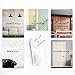 NIERBO Heavy Duty Wall Hooks Traceless Nail Hooks Ultra Strong Waterproof Hanger for Picture, Robe, Coat, Towel, Keys, Bags, Home, Kitchen, Bathroom (Set of 36)