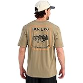 HUK - Men's Short Sleeve Performance Tee, Fishing T-Shirt for Men