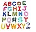 SODIAL Funky Fun Colorful Magnetic Letters A-Z Wooden Fridge Magnets Kid toys Education