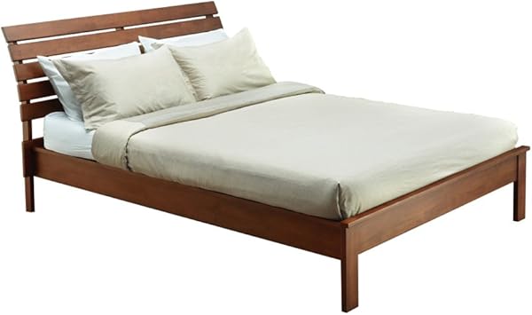 Amazon Com Midtown Concept Michigan Mid Century Queen Bed