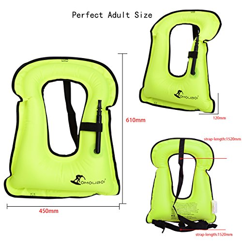 SUNNY-LIFE-JACKETS-Adult-Inflatable-Snorkel-Vest-Snorkeling-Adult-Jacket-Free-Diving-Swimming-Safety-Load-Up