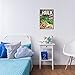Silver Buffalo MC8136 Hulk Big Premier Issue Wood Wall Art Plaque, 13 x19 inches