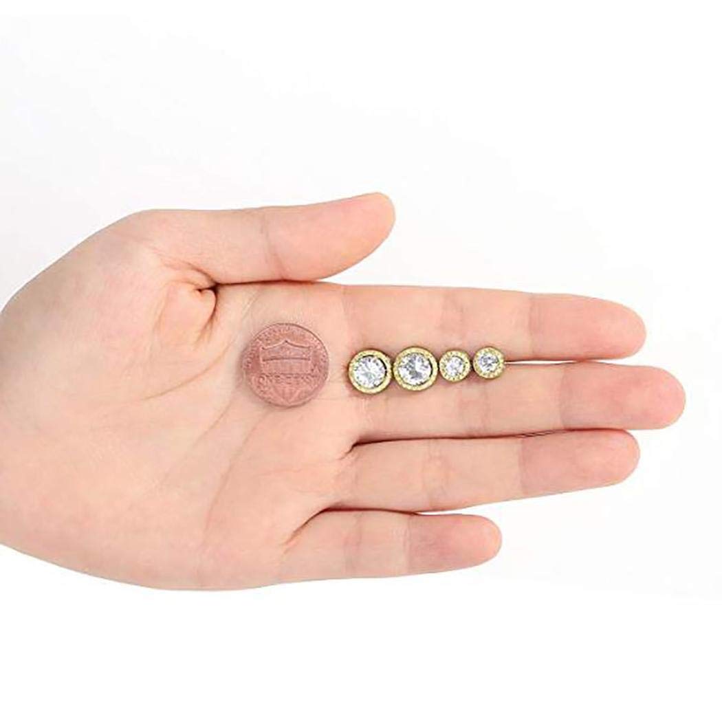 UpBeauty Women Fashion Trendy Style Rhinestone Stud Earring Jewelry Gift Stud