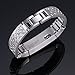 bayite Metal Bands Compatible with Fitbit Alta and Alta HR, Jewelry Bangle Adjustable Bracelet with Rhinestone?(Silver, 5.5
