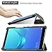 Infiland Huawei MediaPad M5 8.4 Case, Tri-Fold Ultra Slim Stand Smart Case Cover for Huawei MediaPad M5 8.4
