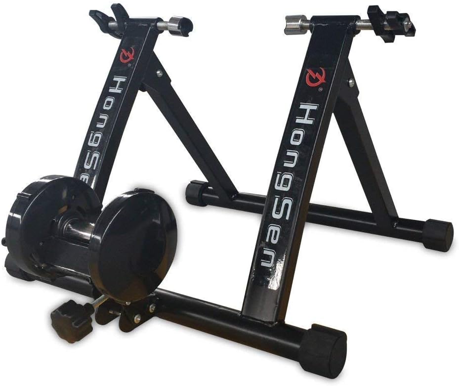 Bici Estatica Plegable Rodillos Bicicleta Relaxdays Rodillo