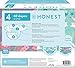 The Honest Company Clean Conscious Diapers | Plant-Based, Sustainable | Just Peachy + Flower Power | Club Box, Size 4 (22-37 lbs), 60 Count
