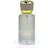 AHMED Musk EDP 50ML a Sensual Fragrance for Women and Men with Oriental Musk, Citrus Floral, Rose and Jasmine by Al Maghribi Arabian Oud and Perfumes Dubai