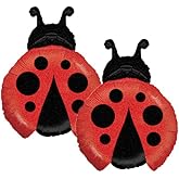 Set of 2 Little Ladybug 27" Foil Party Balloons