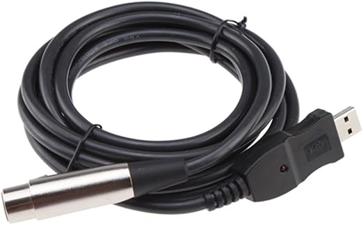 Agptek 9 8 Feet Usb Microphone Link Cable Usb Male To Xlr Female Black Amazon Ca Electronics