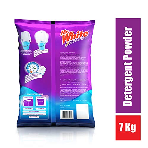 Mr White Detergent Powder 5 Kg with Free 2Kg