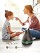 VicTsing 500ml Essential Oil Diffuser, Ultrasonic Aroma Diffuser with 10-20 Hours Longer Working Time, Humidifier with Waterless Auto-Off Function, 4 Timers, 7-Color LED Light for Home, Dark Brown