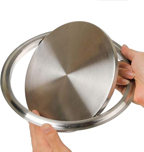 Clairla Simple Trash Grommet For Countertop With Auto Cover