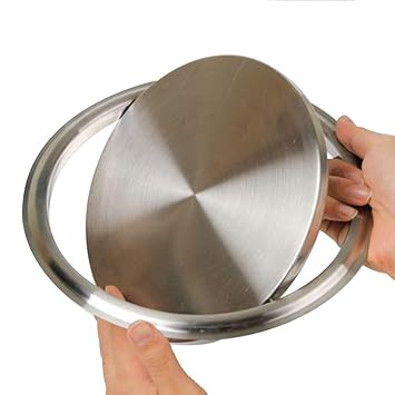 Trash Recycling Built In Countertop Trash Chute Stainless Steel