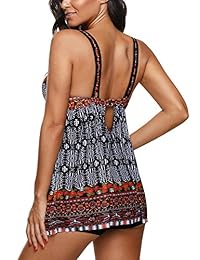 Century Star - Traje de baño para mujer, elegante, de una pieza, con patas