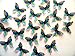 Rainbow Monarch Color Wafer Paper Butterflies 1.75 Inch for Decorating Desserts Pack of 24
