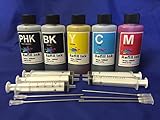 Ink Refill Set for Epson Xp-600 610 620 Xp-800 810 820 #273 273xl for Refillable Cartridges /Ciss/cis ink system + free 5 syringes/ needles obfc