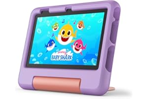 Amazon Fire 7 Kids tablet, ages 3-7. Top-selling 7" kids tablet on Amazon - 2022 | ad-free content with parental controls inc