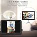 Aazomba 8 Inch Digital Photo Frame – Digital Picture Frame with High Resolution 1920×1080 16:9 IPS Screen/1080P 720P Video Player/Stereo/MP3/Auto-Rotate/Calendar/Time/Remote Controlthumb 2