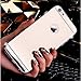 Johncase Soft TPU Bumper with Electroplating Back Cover Luxury Phone Mirror Girl Case for iPhone 5 5s SE (Gold)