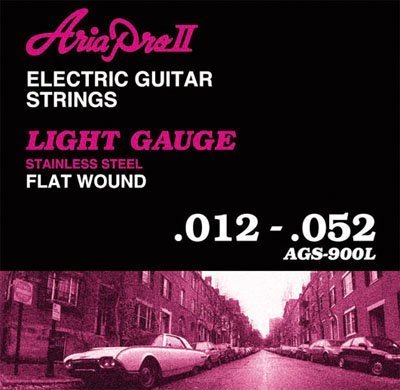ARIA アリア AGS-900L×1セット ジャズギター弦フラットワウンド商品画像