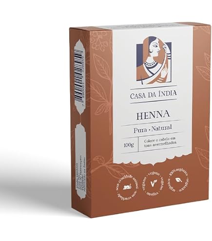 Henna Índigo Casa da Índia 100g : Amazon.com.br: Beleza