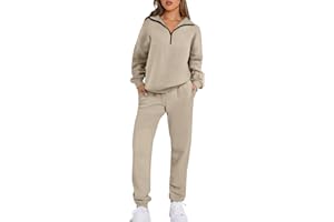 Prinbara Women 2 Piece Outfits Sweat Set 2024 Winter Oversized Sweatshirts Jogger Sweatpants Lounge Sets Fall Tracksuit