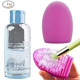 MLMSY Makeup Brush Cleaning Set Brush Cleaning Shampoo and Brush Egg Makeup Tool Cleanser Makeup Tool Cleanser Beauty Cosmetic Brush Tool Cleaning Agent for Markup Puff and Sponge