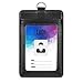 Badge Holder,FZR Legend 2-Sided PU Leather ID Card Badge Holder with 1 ID Window, 1 Card Slot and 1 Piece 21