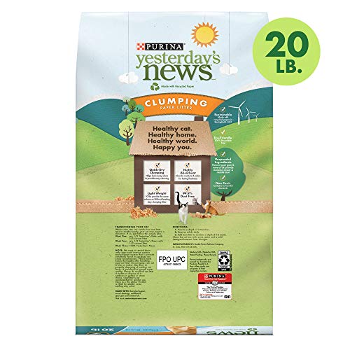 PURINA Yesterday's News Clumping Paper Lightweight Cat Litter