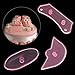 Mimgo Store Baby Shoes Birthday Cake Decorating Mold Cutter Fondant Sugarcraft Tool set of 3pc