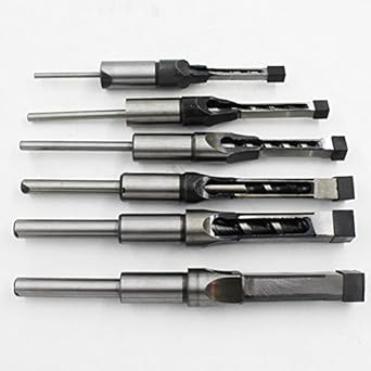 Ocamo Square Hole Mortiser Drill Bit Mortising Hole Drills DIY Woodworking Tools 5/8 (16mm)