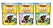 Zuke's Mini Naturals Healthy Moist Dog Training Treats 3 Flavor Variety Bundle 6 Oz. Ea