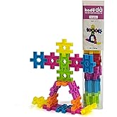 KAD&Uuml; DA Age 3+ Brights 28 Piece Kids Beginning Building Block Toy | Creative Mini STEM Sensory Construction Puzzle - Open Ended Play Gift Boys + Girls - Classroom Homeschool Manipulatives