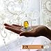 H&D Crystal Enchanted Rose Flower Figurine Dreams Ornament in a Glass Dome Gifts for her (Yellow)