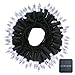 VMANOO Solar String Lights 100 LED M5 Clear Mini Fairy Christmas Lighting Decor For Outdoor Indoor Garden Patio Lawn Wedding Holiday Party Xmas Tree Wreath Decorations, Waterproof (White)