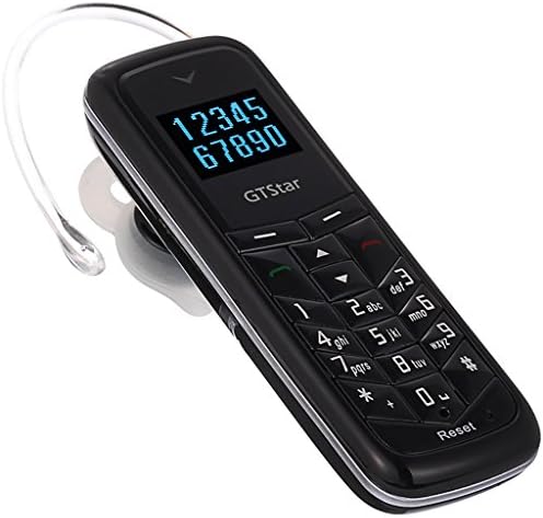 AiBii Black GTstar BM50 Tiny Mini Small GSM Mobile Phone Bluetooth Dialer Headset
