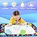 Betheaces Magic Doodle Drawing Mat - Extra Large Water Drawing Mat Toddler Toys Gifts Paint Writing Color Mat Kids Toys for 3 4 5 6 7 8 Year Old Boys Girls 40 x 28 Inches (Yellow)