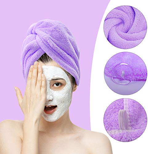 Toalla de microfibra para cabello rizado turbantes para cabello