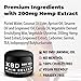 Pain Relief Hemp Extract Cream - Arthritis, Carpal Tunnel, Knee, Neck and Back Pain Relief - XBD Topical Lotion Made in USA - Vegan and no Cruelty