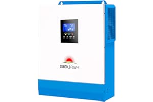 SGPWOSAY 3000W DC 24V Solar Inverter with 60A MPPT Solar Charger (MPPT Voltage Range 30-90Vdc), 40A AC Battery Charger,120V AC Output All in One Pure Sine Wave Inverter Manufactured by SunGoldPowerCo.,Ltd
