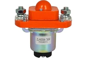 XYZIL MZJ-400A 36V 400A Solenoid Contactor Solenoid for Golf Cart Heavy Duty Plug and Play Direct Replacement
