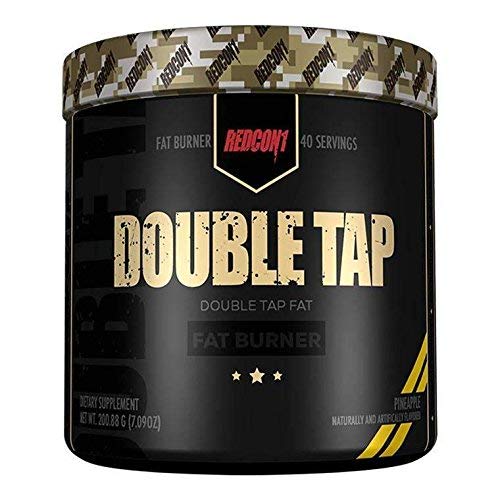 Redcon1 Double Tap Powder, Pineapple, 7.09 Ounce