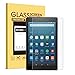 2016 Fire HD 8 Screen Protector, SPARIN [9H Hardness] [Ultra Clear] [Bubble-Free] [Tempered Glass] Screen Protector for Fire HD 8 Inch Tablet ( 2016 / 2015 release only )